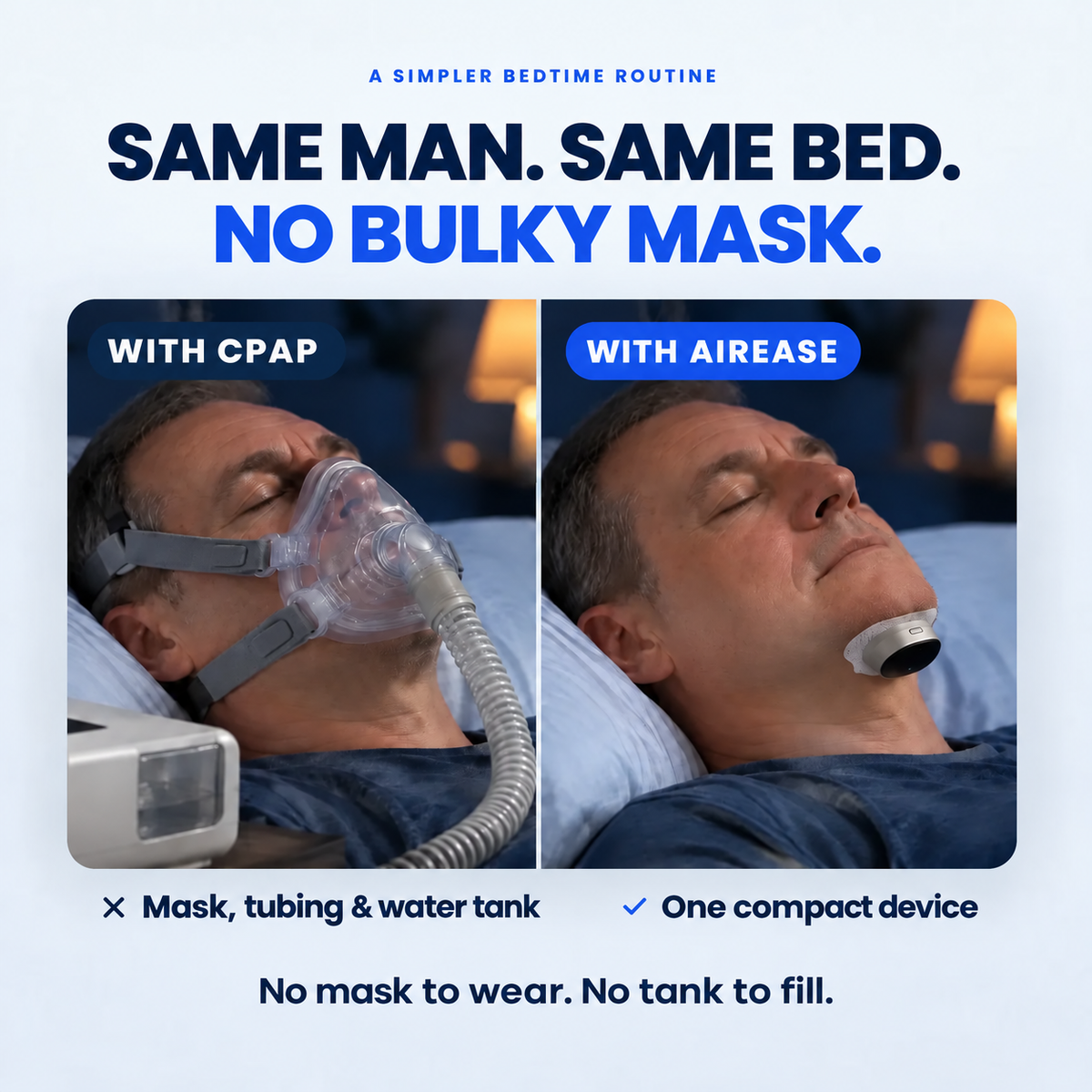 AirEase - Eliminates Snoring & Sleep Apnea