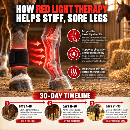 MareHealth Red Light Therapy - USB rechargeable